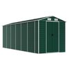 vidaXL Garden Shed | Green | Galvanised Steel | Large | Garden Shed