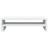 vidaXL Monitor Stand White 54x22x15 cm Engineered Wood