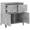 vidaXL Sideboard Concrete Grey 60x35x70 cm Engineered Wood