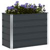 vidaXL Planter Anthracite 100 x 50 x 77 cm Galvanised Steel
