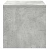 vidaXL Bedside Cabinet Concrete Grey 40x30x30 cm Engineered Wood