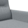 vidaXL 3-Seater Sofa Light Grey 180 cm Fabric