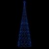 vidaXL Christmas Cone Tree Blue 3000 LEDs 230x800 cm