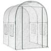 vidaXL Greenhouse with Frame 160 x 200 x 192.5 cm PVC Transparent