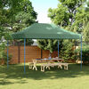 vidaXL Foldable Party Tent Pop-Up Green 440x292x315 cm