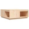 vidaXL Coffee Table 100x101x40.5 cm Solid Wood Pine