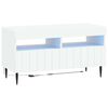 vidaXL LED TV Cabinet White Engineered Wood