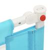 vidaXL Toddler Safety Bed Rail Blue 160x25 cm Fabric