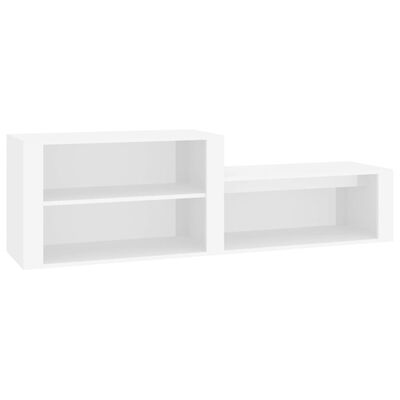 vidaXL Shoe Cabinet White 150x35x45 cm Engineered Wood