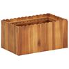 vidaXL Raised Bed | Natural wood colour | Solid acacia wood | Compact | Durable