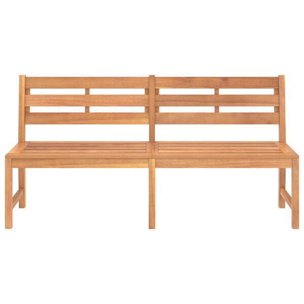 vidaXL Garden Bench 180 cm Solid Teak Wood
