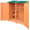 vidaXL Wooden Shed Garden Tool Shed Storage Room Large