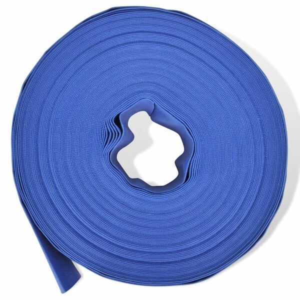 vidaXL Flat Hose 50 m 2" PVC Water Delivery