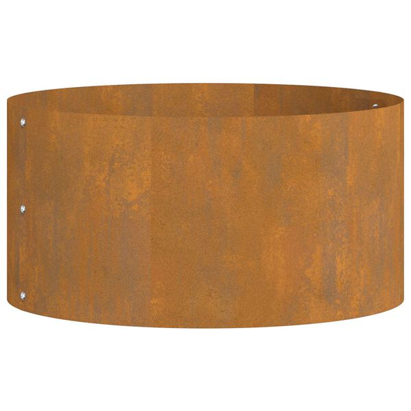 vidaXL Garden Planter Brown 40 x 40 x 20 cm Weathering Steel