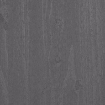 vidaXL Wardrobe HAMAR Light Grey 89x50x180 cm Solid Wood Pine
