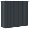 vidaXL Bird Cage Anthracite 215x78x200 cm Galvanised Steel