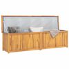 vidaXL Garden Box 200x50x55 cm Solid Wood Teak