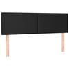 vidaXL Headboards 2 pcs Black 72 cm Faux Leather