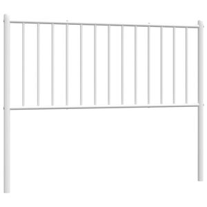 vidaXL Metal Replace Headboard White 107 cm