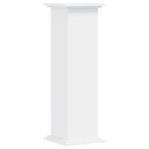 vidaXL Plant Stand White 33 x 33 x 100 cm Engineered wood