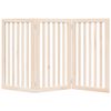vidaXL Dog Gate Foldable 3 Panels 150 cm Poplar Wood