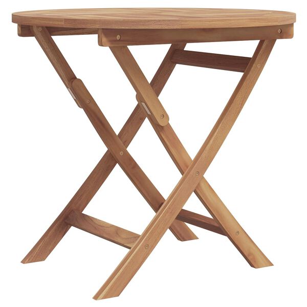 vidaXL 5 Piece Garden Dining Set Solid Teak Wood