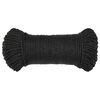 vidaXL Work Rope Black 8 mm 50 m Polypropylene