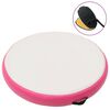 vidaXL Inflatable Gymnastic Mat with Pump 100x100x10 cm PVC Pink