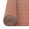 vidaXL Double-Sided Garden Fence 110x400 cm Brown