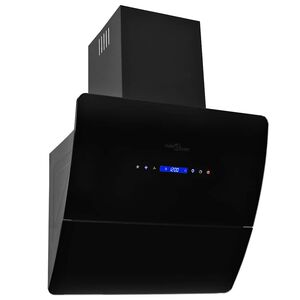 vidaXL Wall Mounted Range Hood Stainless Steel 756 m&sup3;/h 60 cm Black