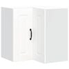 vidaXL Kitchen Wall Corner Cabinet Kalmar White Engineered Wood