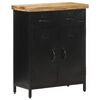 vidaXL Sideboard 60x30x76 cm Rough Mango Wood