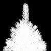 vidaXL Artificial Pre-lit Christmas Tree White 210 cm