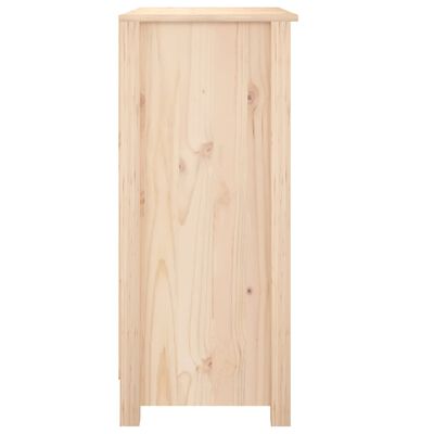 vidaXL Sideboard 70x35x80 cm Solid Wood Pine