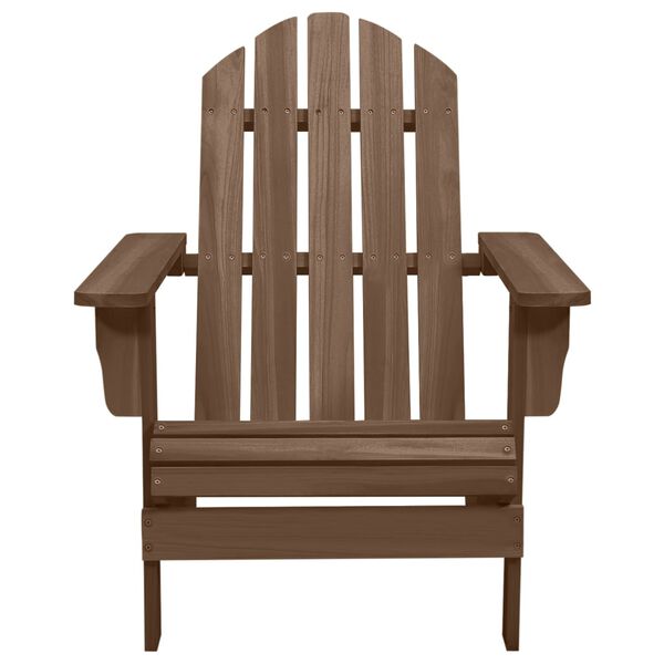 vidaXL Garden Chair Wood Brown