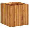 vidaXL Garden Raised Bed 50x50x50 cm Solid Acacia Wood