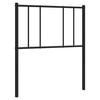 vidaXL Metal Replace Headboard Black 90 cm