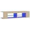 vidaXL TV Cabinet | Sonoma Oak | Engineered Wood | Standard | TV Cabinet