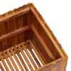 vidaXL Garden Raised Bed 50x50x50 cm Solid Acacia Wood