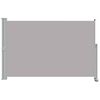 vidaXL Patio Retractable Side Awning 160 x 300 cm Grey