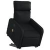 vidaXL Stand up Massage Recliner Chair Black Faux Leather