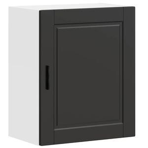 vidaXL Kitchen Wall Cabinet&nbsp;Porto Black Engineered Wood