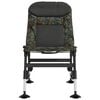 vidaXL Fishing Chair with Adjustable Mud Legs Foldable Camouflage