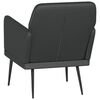 vidaXL Armchair Black 61x78x80 cm Faux Leather