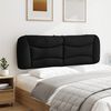 vidaXL Headboard Cushion "Hvar" Black 153 cm Fabric