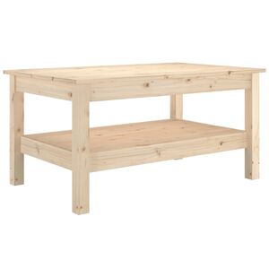 vidaXL Coffee Table 80x50x40 cm Solid Wood Pine