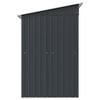 vidaXL Garden Shed Anthracite Steel