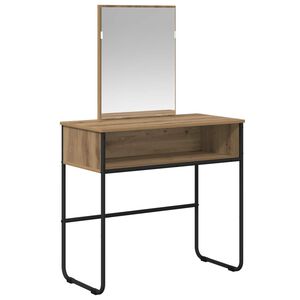 vidaXL Dressing Table Artisan Oak 81 x 40 x 131 cm Engineered Wood