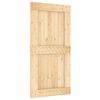 vidaXL Sliding Door with Hardware Set 100x210 cm Solid Wood Pine