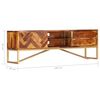 vidaXL TV Cabinet 140x30x45 cm Solid Acacia Wood